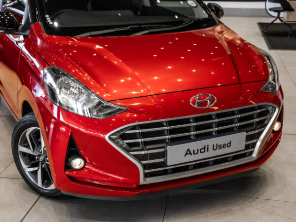 An image of a Used Red Hyundai Grand i10 1.2 Fluid A/T