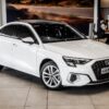 Audi A3 Sedan 35 TFSI showcasing its modern design and advanced technology features.