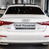 Audi A3 Sedan 35 TFSI showcasing its modern design and advanced technology features.