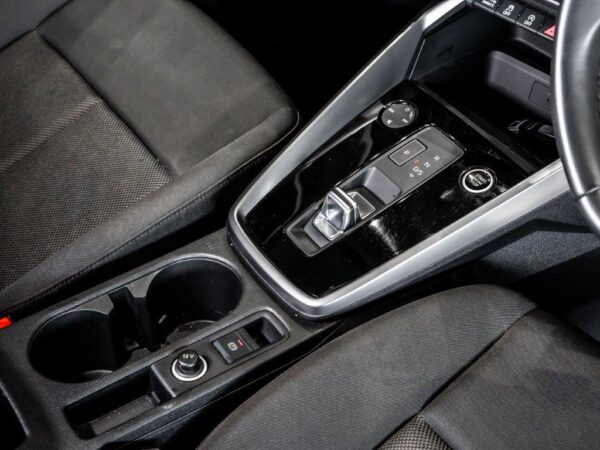 Interior view of the Audi A3 Sedan 35 TFSI.