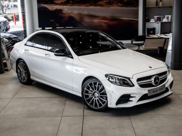 2023 Mercedes-AMG C43 4MATIC showcasing its sleek design and sporty features.