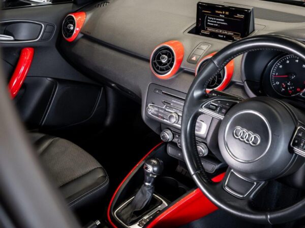 Audi A1 Sportback 1.4 TFSI SE S-Tronic showcasing its sleek design and modern features.