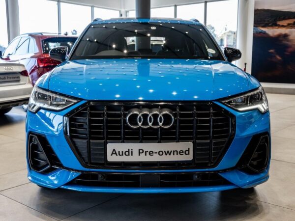 2024 Audi Q3 35 TFSI S Tronic S Line, showcasing its sporty design and premium features.