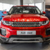 Image of a Land Rover Range Rover Evoque 2.0 TD4 SE showcasing its sleek design and modern features.