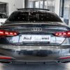 Audi A5 Sportback 40 TFSI in a sleek silver finish, showcasing its modern design and advanced technology features.